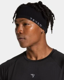 TEVEO Endorphin Stirnband Unisex - Schwarz