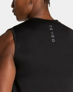 TEVEO Endorphin Tanktop Schwarz - Performance Hybrid Training Top -Teveo Geschaft TEVEO Endorphin Tanktop black 4330 125625