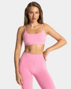 TEVEO Femme Backless Sport BH - Pink