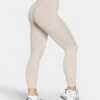 Femme Sculpt Scrunch Leggings "Cream" 1 Femme Sculpt Scrunch Leggings "Cream" -Teveo Geschaft TEVEO Femme Leggings cream 0089