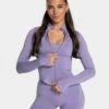 Femme Shaping Zip Jacke in Lavendel – Figurbetonte Sportjacke für Damen 1 Femme Shaping Zip Jacke in Lavendel – Figurbetonte Sportjacke für Damen -Teveo Geschaft TEVEO Femme Shaping Zip Jacke lavendel 0241