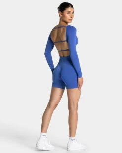 Femme Backless Longsleeve "Royalblau" 11 Femme Backless Longsleeve "Royalblau" -Teveo Geschaft TEVEO Femme Short royalblau 1211 202615d8 18ce 48be 886f 32db44aa0bd6