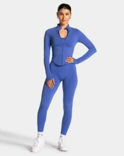 Femme Shaping Zip Jacke Royalblau – Damen Sportjacke mit Kompression 9 Femme Shaping Zip Jacke Royalblau – Damen Sportjacke mit Kompression -Teveo Geschaft TEVEO Femme Zip Jacke royalblau 2088