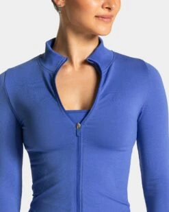Femme Shaping Zip Jacke Royalblau – Damen Sportjacke mit Kompression 10 Femme Shaping Zip Jacke Royalblau – Damen Sportjacke mit Kompression -Teveo Geschaft TEVEO Femme Zip Jacke royalblau 2166