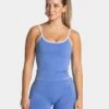 Ignite Cami Top Azure – Elegantes Sporttop mit integriertem BH 2 Ignite Cami Top Azure – Elegantes Sporttop mit integriertem BH -Teveo Geschaft TEVEO Ignite Cami Top Azure 1344