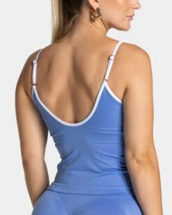 Ignite Cami Top Azure – Elegantes Sporttop mit integriertem BH -Teveo Geschaft TEVEO Ignite Cami Top Azure 1387