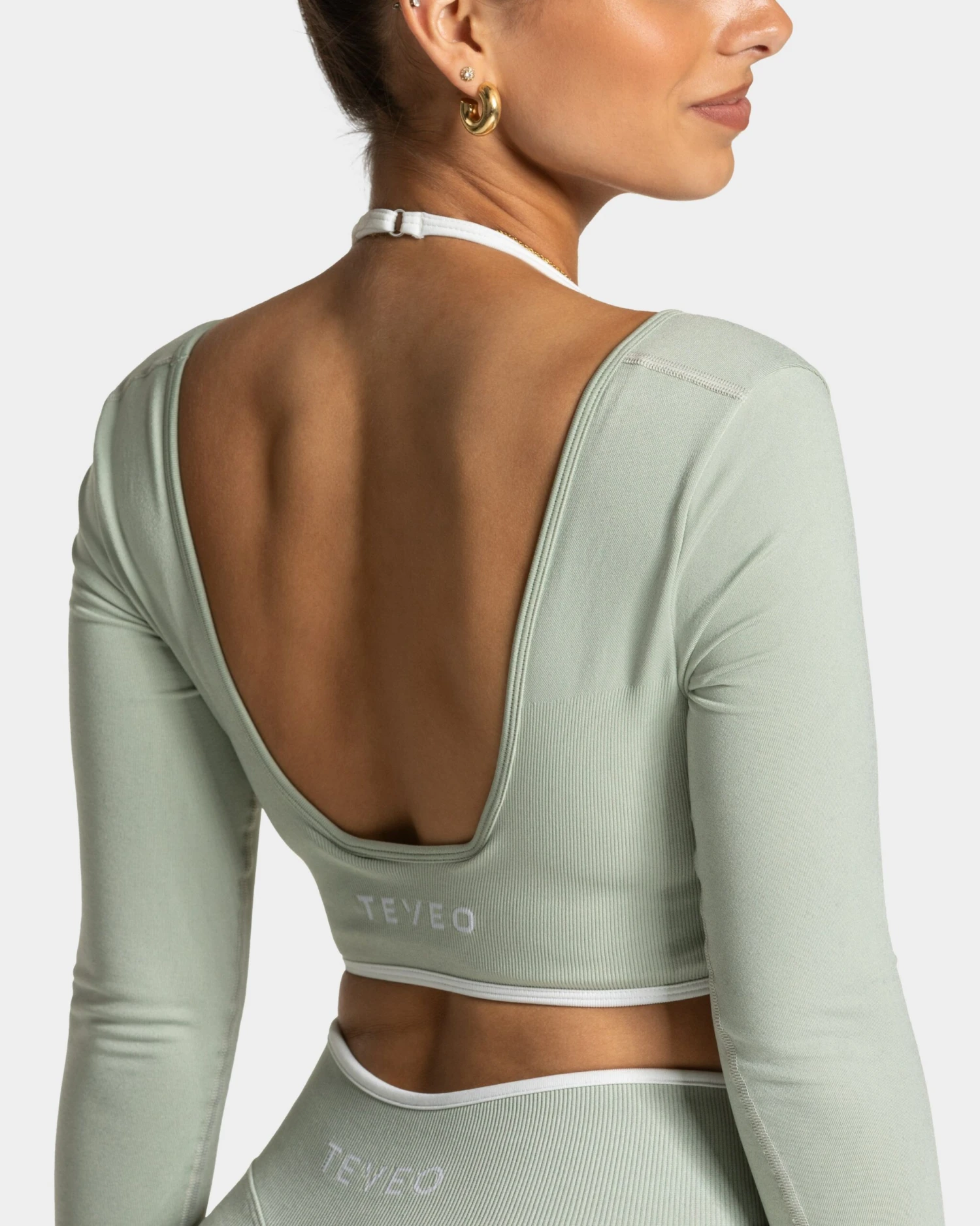 Sport Longsleeve mit integriertem BH Damen - Ignite Pistachio 6 Sport Longsleeve mit integriertem BH Damen - Ignite Pistachio – Bild 4