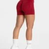Ignite Sculpt Scrunch Short"Cherry" -Teveo Geschaft TEVEO Ignite Short Cherry 4453
