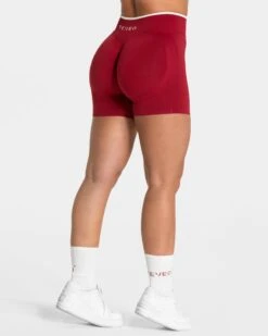 Ignite Sculpt Scrunch Short"Cherry"