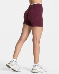 TEVEO Ignite Sculpt Scrunch Short - Pflaume