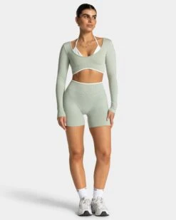Sport Longsleeve mit integriertem BH Damen - Ignite Pistachio 9 Sport Longsleeve mit integriertem BH Damen - Ignite Pistachio -Teveo Geschaft TEVEO Ignite Shorts Pistachio 3454 a9382dbd 546d 4b67 bbc1 b5e9e7b868ff
