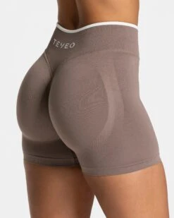 Ignite Sculpt Scrunch Short"Mokka" 10 Ignite Sculpt Scrunch Short"Mokka" -Teveo Geschaft TEVEO Ignite Shorts mokka 2069