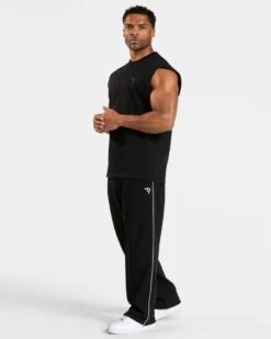 Ignite Straight Leg Jogger - Schwarz/Weiß Premium Trainingshose 9 Ignite Straight Leg Jogger - Schwarz/Weiß Premium Trainingshose -Teveo Geschaft TEVEO Ignite Straight Leg Jogger schwarz 3921