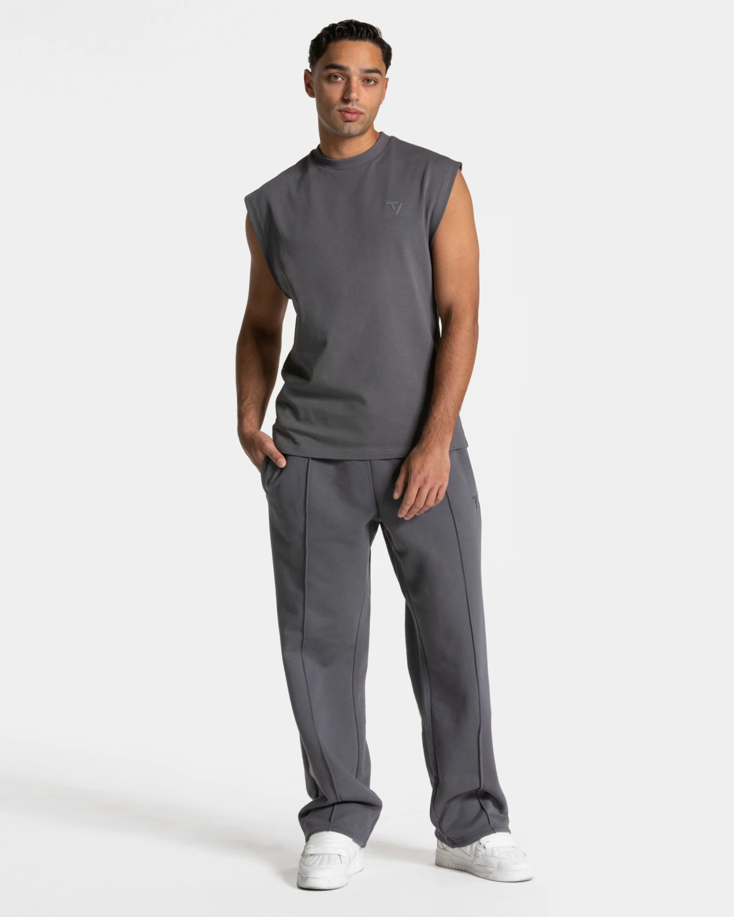 Ignite Oversized Tank Men - Graphit 5 Ignite Oversized Tank Men - Graphit – Bild 3