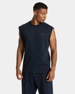 Ignite Men's Oversized Tank Top - Midnight