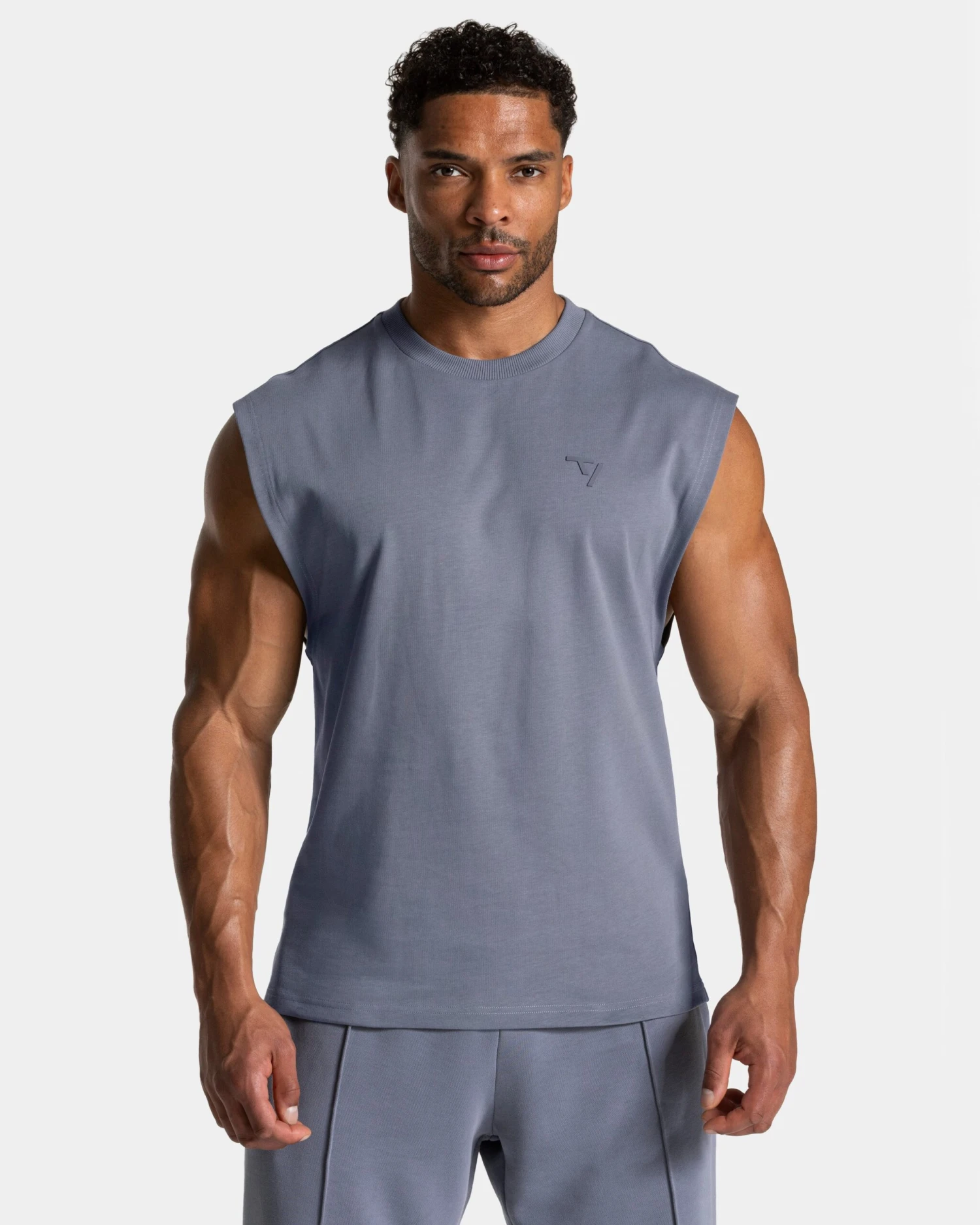 Ignite Oversized Tank Men - Eisgrau Training Shirt 3 Ignite Oversized Tank Men - Eisgrau Training Shirt