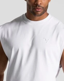 Ignite Oversized Tank Men - Weiß 10 Ignite Oversized Tank Men - Weiß -Teveo Geschaft TEVEO Ignite Tank Top weiss 4195