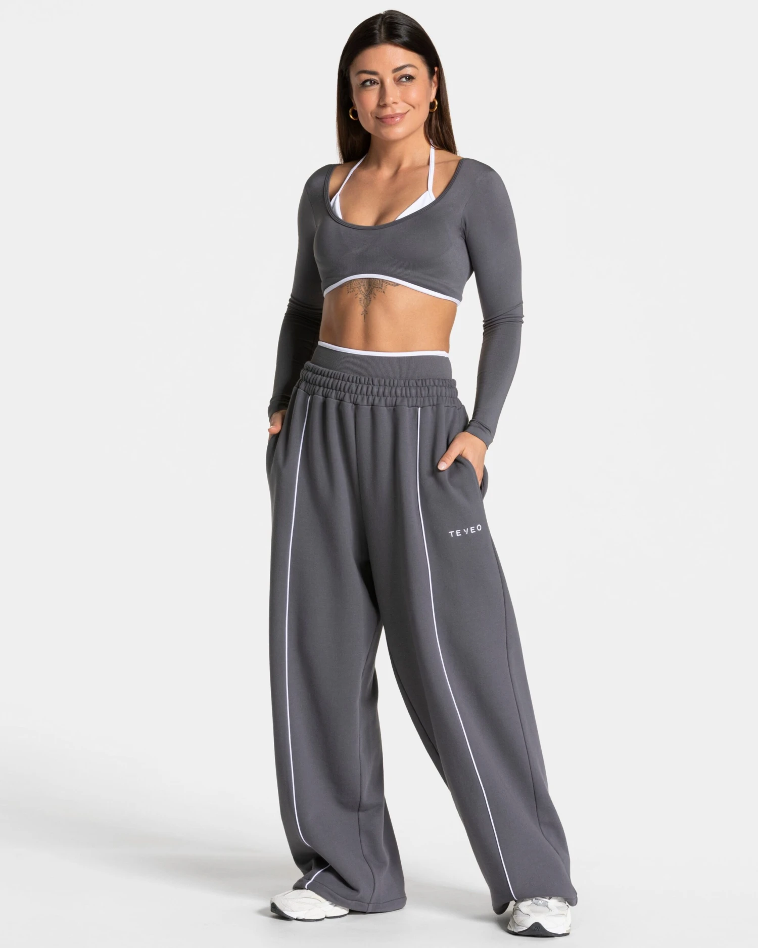 Ignite Wide Leg Jogger"Graphit" 5 Ignite Wide Leg Jogger"Graphit" – Bild 3