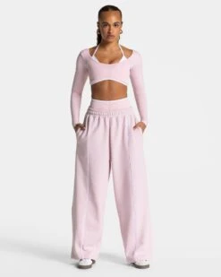 Ignite Wide Leg Jogger"Rosa" 9 Ignite Wide Leg Jogger"Rosa" -Teveo Geschaft TEVEO Ignite Wide Leg Jogger rosa 2657