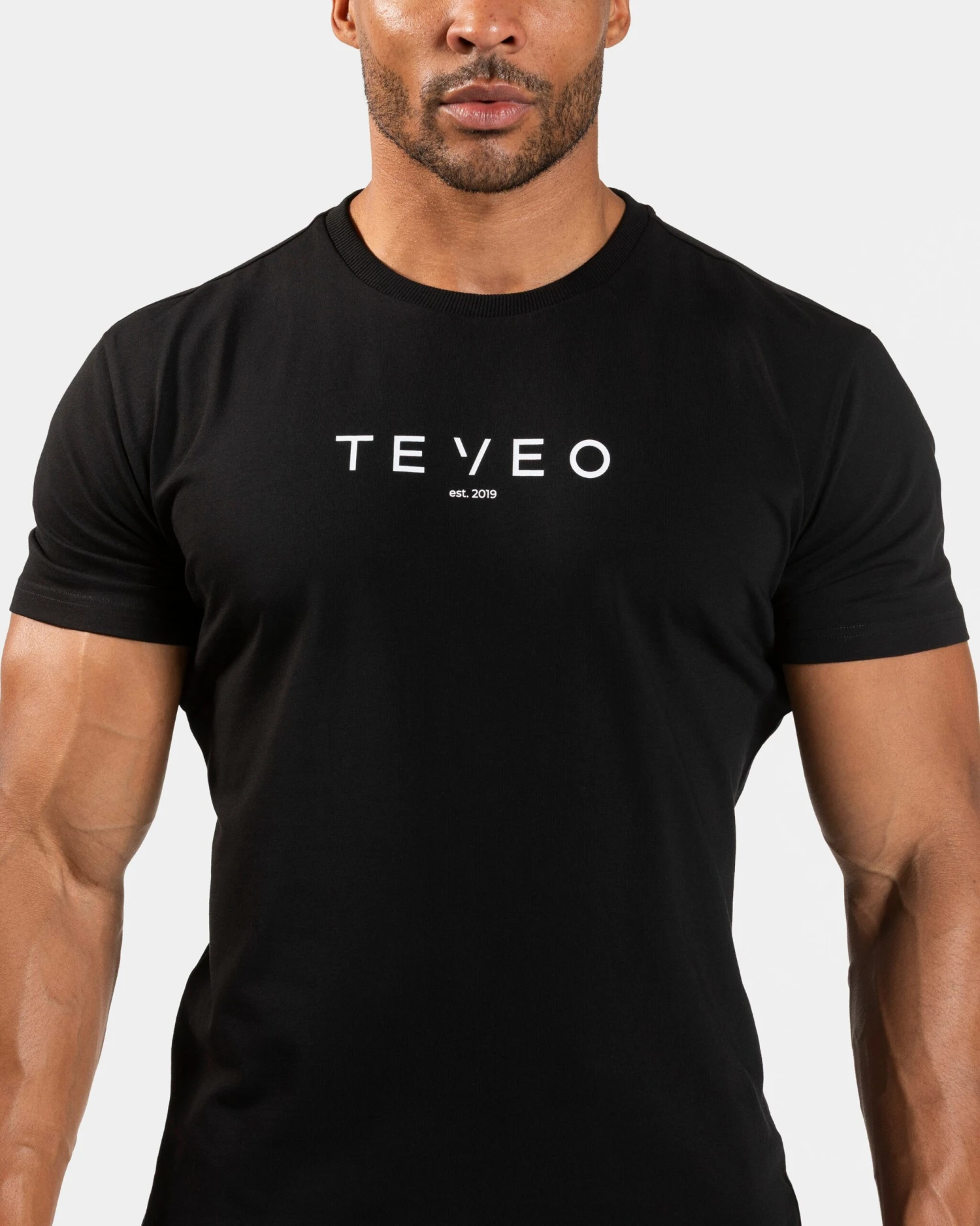 TEVEO Journey Fitted T-Shirt - Schwarz 6 TEVEO Journey Fitted T-Shirt - Schwarz – Bild 4