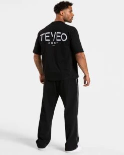 TEVEO Journey Oversized T-Shirt Schwarz -Teveo Geschaft TEVEO JRNY Oversized T Shirt schwarz 4462