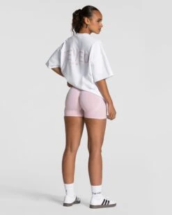 TEVEO Journey Oversized T-Shirt Weiß - Damen Lifestyle Shirt 11 TEVEO Journey Oversized T-Shirt Weiß - Damen Lifestyle Shirt -Teveo Geschaft TEVEO JRNY Oversized T Shirt weiss 3298