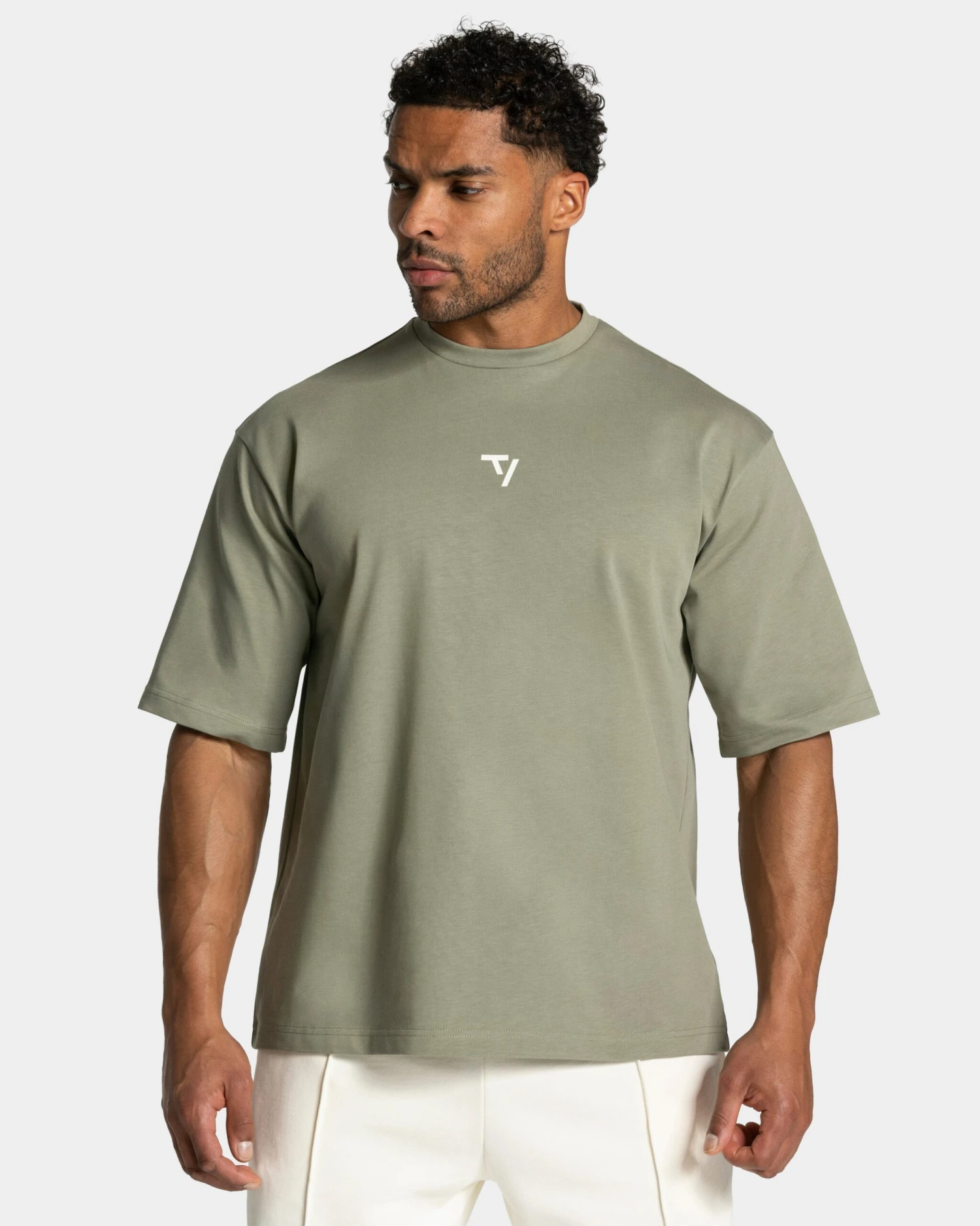 TEVEO Pace Oversized T-Shirt - Khaki 4 TEVEO Pace Oversized T-Shirt - Khaki – Bild 2
