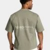 TEVEO Pace Oversized T-Shirt - Khaki 1 TEVEO Pace Oversized T-Shirt - Khaki -Teveo Geschaft TEVEO JRNY T Shirt khaki 0867