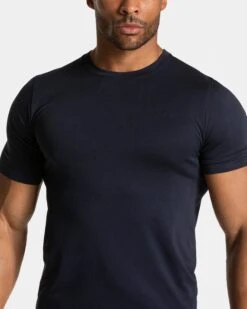 Pace Fitted T-Shirt Midnight - High-Performance Slim Fit Gym Top 10 Pace Fitted T-Shirt Midnight - High-Performance Slim Fit Gym Top -Teveo Geschaft TEVEO PACE Fitted T Shirt midnight 4690 175104