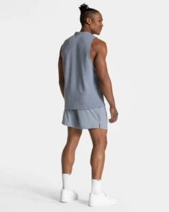 Pace Short 5 Inch Grau - Funktionale Sportshorts für Herren -Teveo Geschaft TEVEO Pace Shorts 5inch Grau 2214