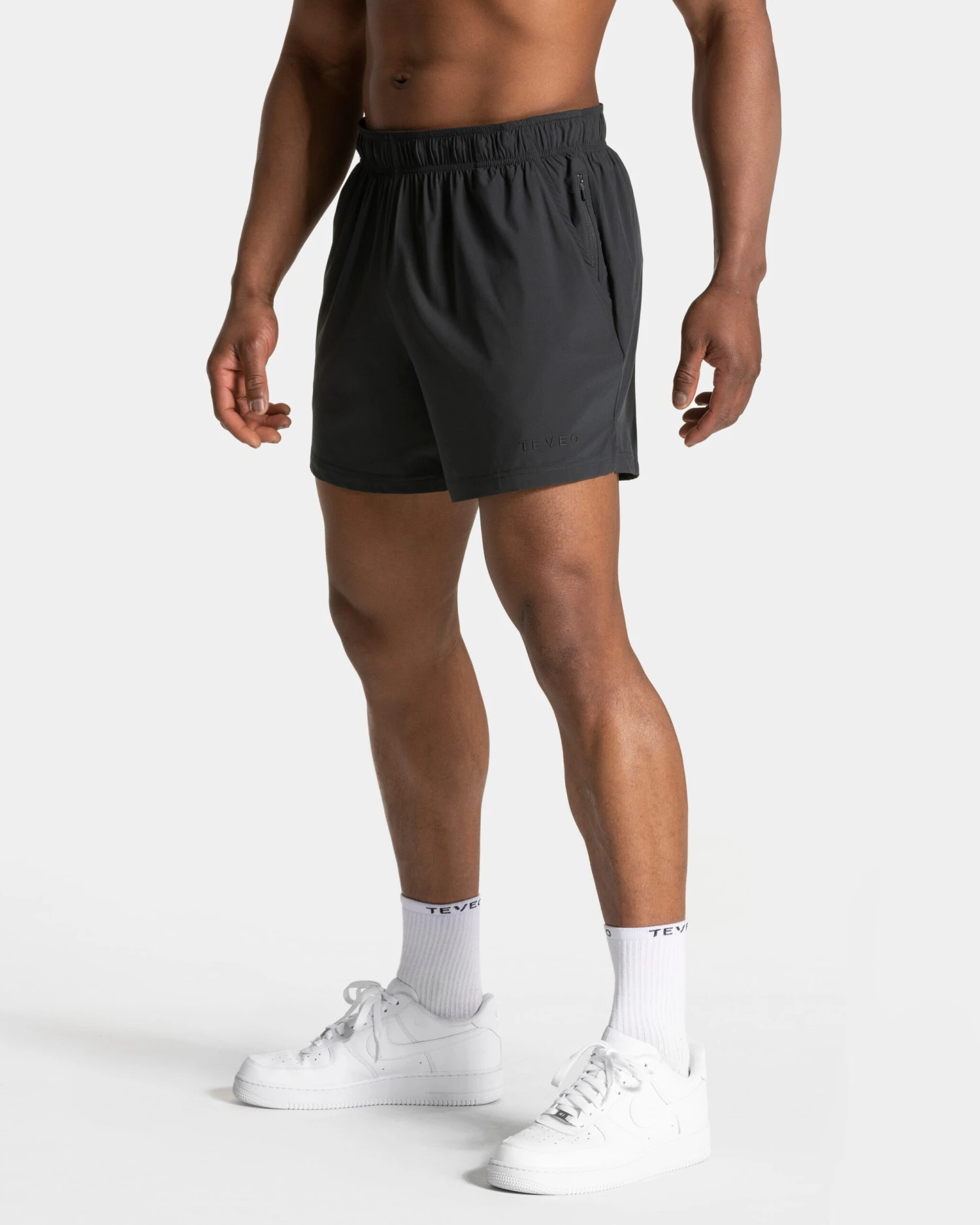 Herren 5 Inch Performance Trainings-Shorts Gunmetal | Pace Short 3 Herren 5 Inch Performance Trainings-Shorts Gunmetal | Pace Short