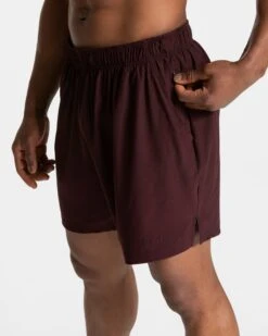 Pace 5-Inch Performance Training Shorts - Merlot 10 Pace 5-Inch Performance Training Shorts - Merlot -Teveo Geschaft TEVEO Pace Shorts 5inch Merlot 2579