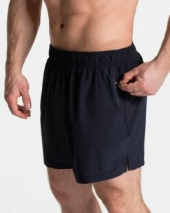 Pace Short 5 Inch "Midnight" - Men's Performance Training Shorts -Teveo Geschaft TEVEO Pace Shorts 5inch Midnight 2732
