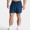 5-Inch Men's Athletic Workout Shorts - Navy Blue Performance Training Shorts 1 5-Inch Men's Athletic Workout Shorts - Navy Blue Performance Training Shorts -Teveo Geschaft TEVEO Pace Shorts 5inch Navy 2833