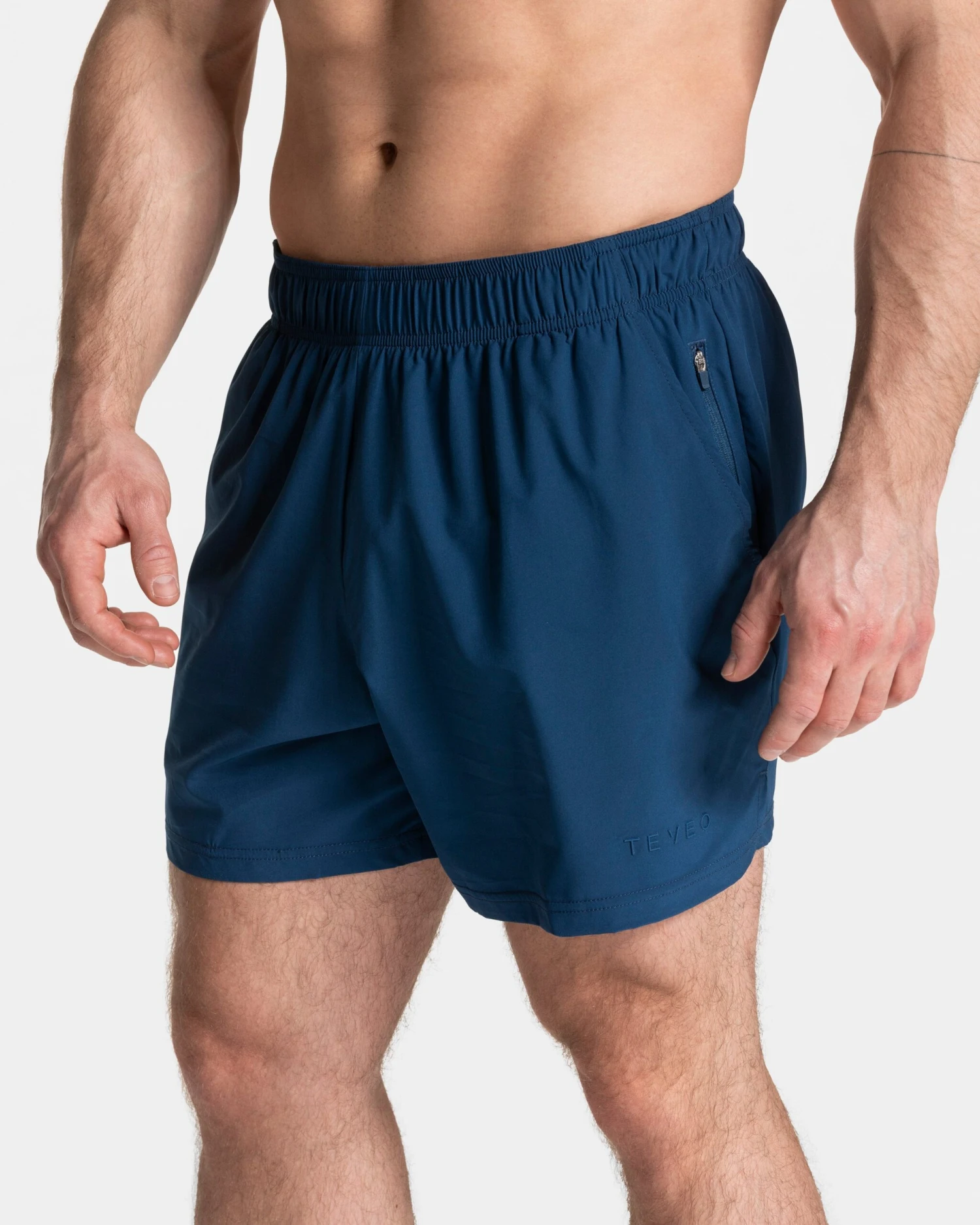 5-Inch Men's Athletic Workout Shorts - Navy Blue Performance Training Shorts 6 5-Inch Men's Athletic Workout Shorts - Navy Blue Performance Training Shorts – Bild 4