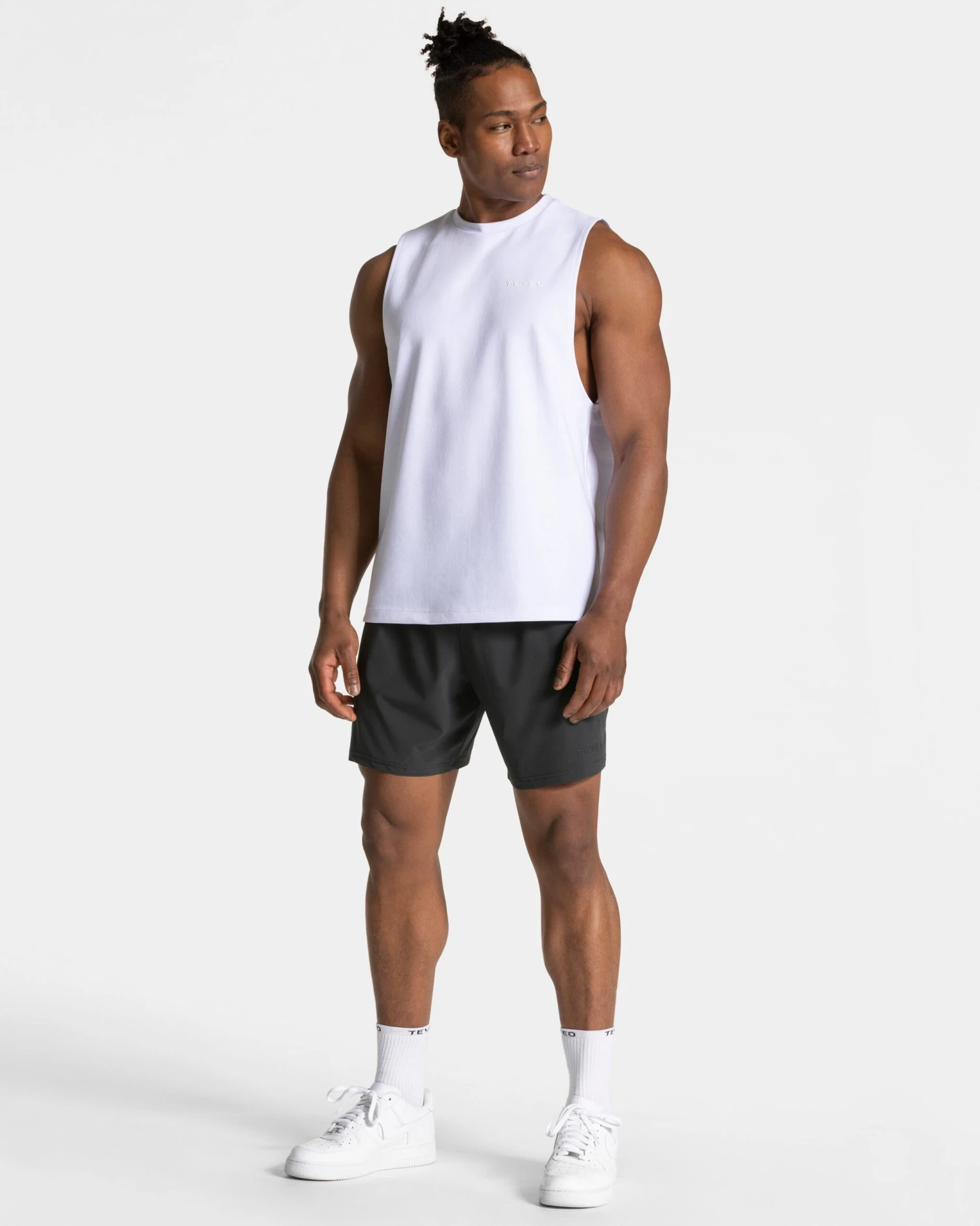 7-Inch Performance Training Shorts - Gunmetal Men's Gym & Running Wear 5 7-Inch Performance Training Shorts - Gunmetal Men's Gym & Running Wear – Bild 3