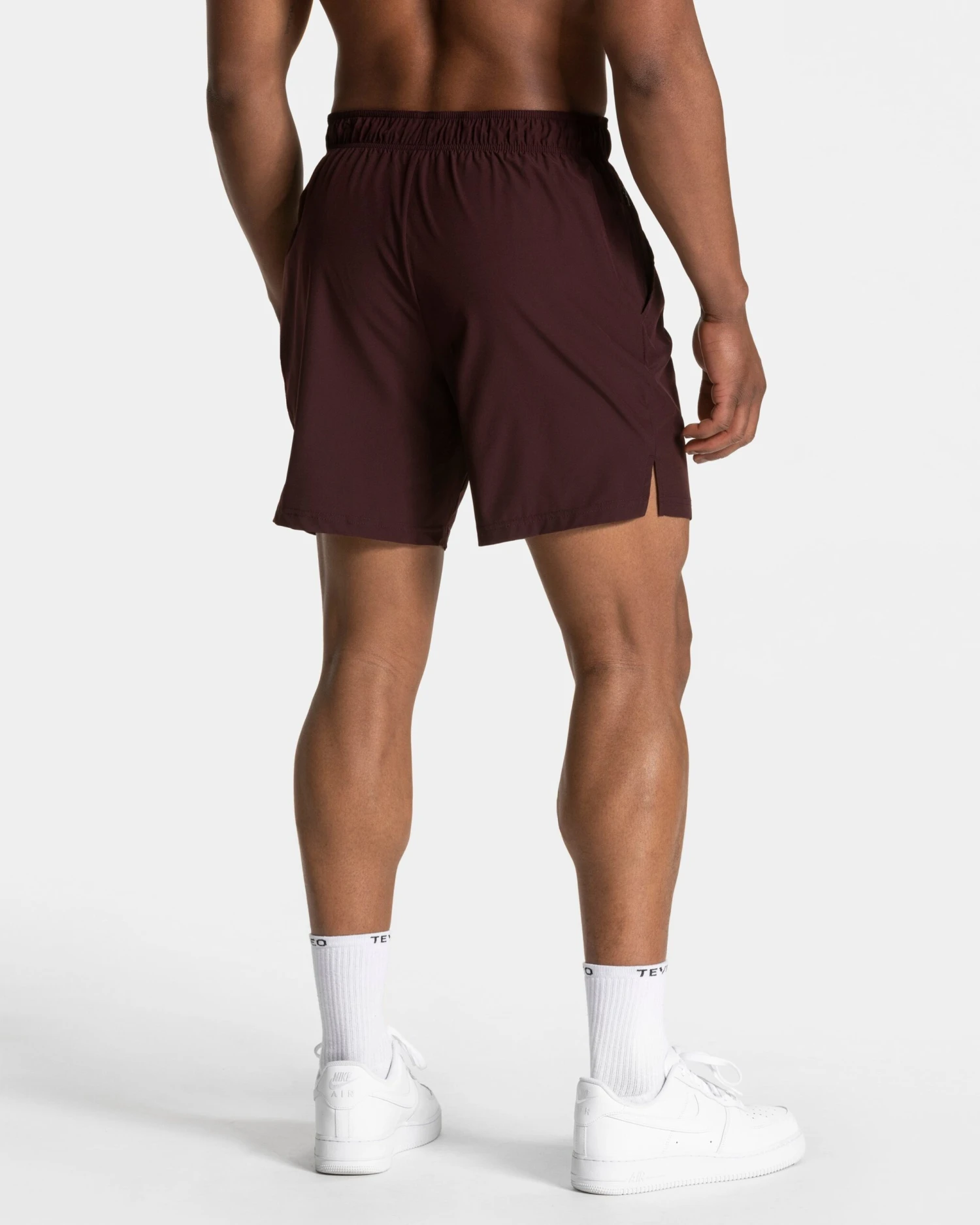 Pace Herren 7 Inch Sport Shorts Merlot - Funktionale Trainingsshorts mit Reißverschlusstaschen 4 Pace Herren 7 Inch Sport Shorts Merlot - Funktionale Trainingsshorts mit Reißverschlusstaschen – Bild 2