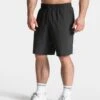 9-Inch Men's Athletic Training Shorts with Zipper Pockets - Gunmetal 2 9-Inch Men's Athletic Training Shorts with Zipper Pockets - Gunmetal -Teveo Geschaft TEVEO Pace Shorts 9inch Gunmetal 3878