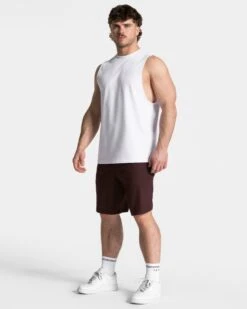 Men's 9-Inch Performance Workout Shorts - Merlot 9 Men's 9-Inch Performance Workout Shorts - Merlot -Teveo Geschaft TEVEO Pace Shorts 9inch Merlot 4018