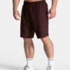 Men's 9-Inch Performance Workout Shorts - Merlot 1 Men's 9-Inch Performance Workout Shorts - Merlot -Teveo Geschaft TEVEO Pace Shorts 9inch Merlot 4062