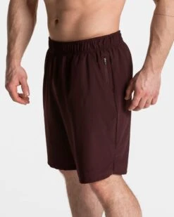 Men's 9-Inch Performance Workout Shorts - Merlot 10 Men's 9-Inch Performance Workout Shorts - Merlot -Teveo Geschaft TEVEO Pace Shorts 9inch Merlot 4103
