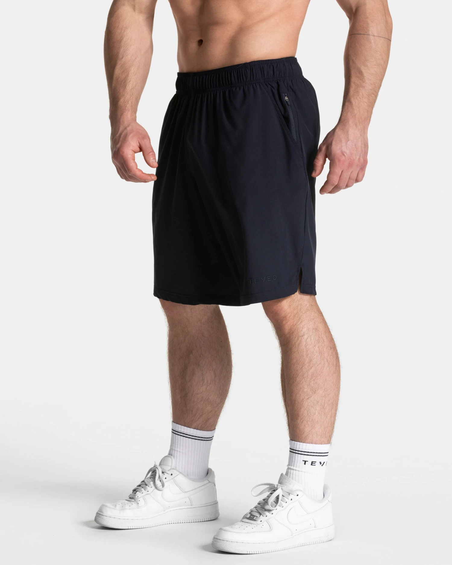 Men's 9-Inch Athletic Training Shorts - Pace Midnight 3 Men's 9-Inch Athletic Training Shorts - Pace Midnight