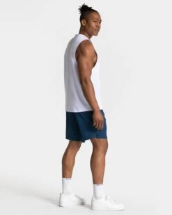 Pace 9-Inch Athletic Training Shorts with Secure Zipper Pockets - Navy -Teveo Geschaft TEVEO Pace Shorts 9inch Navy 4265