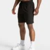 Pace 9 Inch Men's Training Shorts - Breathable Athletic Shorts in Black -Teveo Geschaft TEVEO Pace Shorts 9inch Schwarz 4427