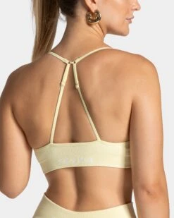 Timeless Pro Sports Bra - Butter Yellow - Medium Support 10 Timeless Pro Sports Bra - Butter Yellow - Medium Support -Teveo Geschaft TEVEO Timeless Pro Bh Butter yellow 3616