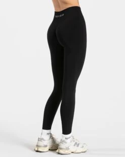TEVEO Timeless Pro Covert Scrunch Leggings - Schwarz