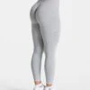 Timeless Pro Covert Scrunch Leggings "Hellgrau" -Teveo Geschaft TEVEO Timeless Pro Covert Scrunch Leggins Hellgrau 4765