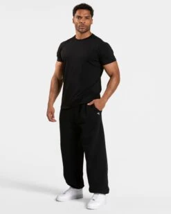 Timeless Pro Fitted T-Shirt - Schwarz - Körperbetontes Herren Shirt -Teveo Geschaft TEVEO Timeless Pro Jogger schwarz 5449