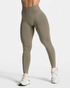 Timeless Pro Leggings "Khaki" 8 Timeless Pro Leggings "Khaki" -Teveo Geschaft TEVEO Timeless Pro Leggings Khaki 6768