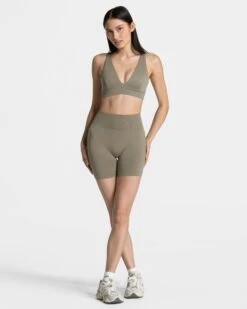 Timeless Pro Short Khaki - Premium Seamless High Compression Shorts 9 Timeless Pro Short Khaki - Premium Seamless High Compression Shorts -Teveo Geschaft TEVEO Timeless Pro Short Khaki 0757